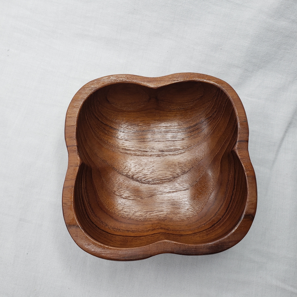 Handcrafted Wooden Bowls Set - Picture 2 of 11